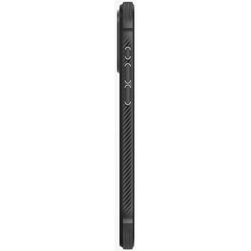 Чохол Spigen для Apple iPhone 15 Pro Max Rugged Armor MagFit, Matte Black