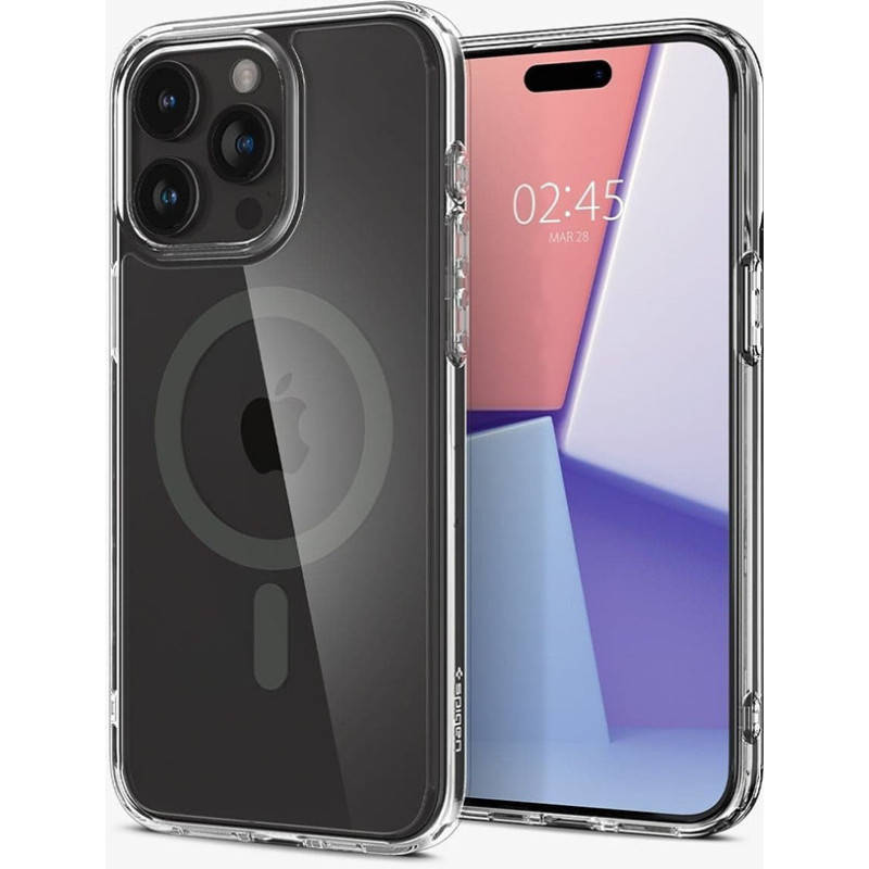 Чохол Spigen для Apple iPhone 15 Pro Ultra Hybrid MagFit, Graphite