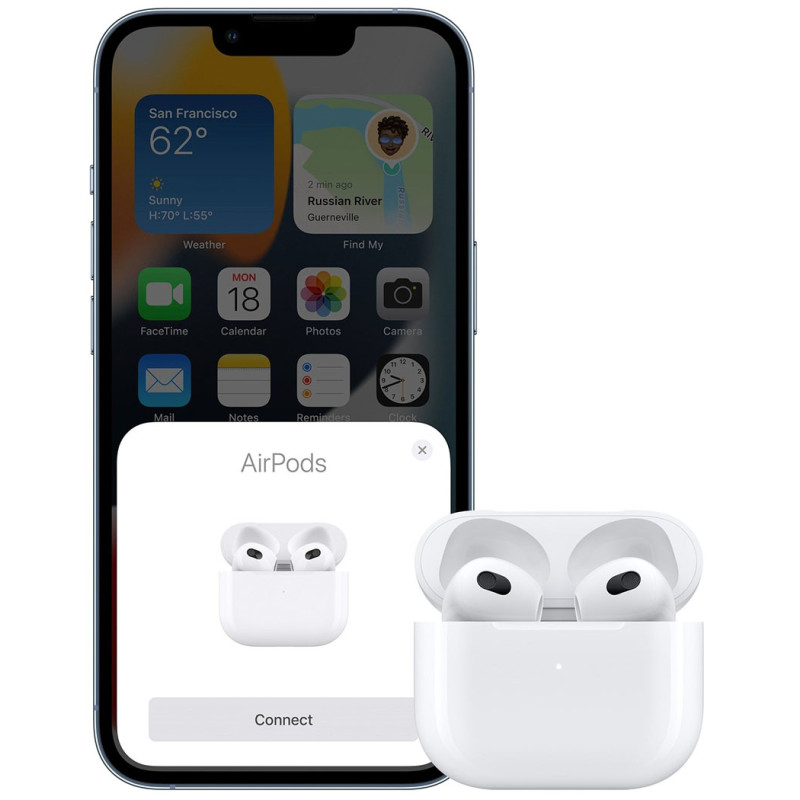 Навушники Apple AirPods 3rd generation with Lightning Charging Case