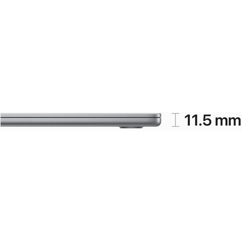 Ноутбук APPLE MacBook Air 15.3" M2 8/512GB 2023 Space Grey