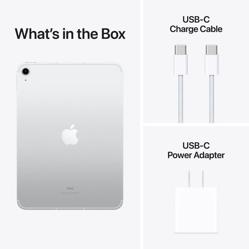 Планшет Apple iPad 10.9" Wi-Fi + Cellular 256Gb Silver