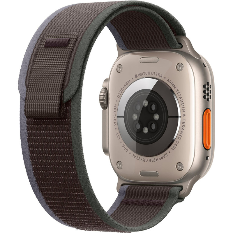 Смартгодинник Apple Watch Ultra 2 GPS + Cellular, 49mm Titanium Case with Blue/Black Trail Loop – M/L