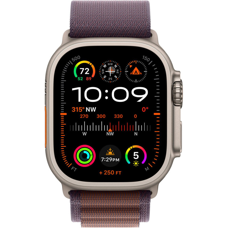 Смартгодинник Apple Watch Ultra 2 GPS + Cellular, 49mm Titanium Case with Indigo Alpine Loop – Large