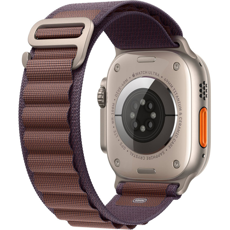 Смартгодинник Apple Watch Ultra 2 GPS + Cellular, 49mm Titanium Case with Indigo Alpine Loop – Large