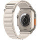 Смартгодинник Apple Watch Ultra GPS + Cellular 49mm Titanium Case with Starlight Alpine Loop Medium